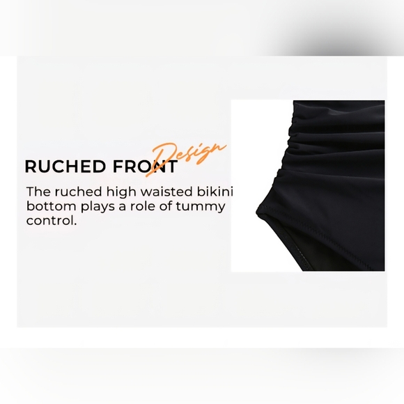 Halter Top High Waisted Bikini #1072 - Picture 12 of 14